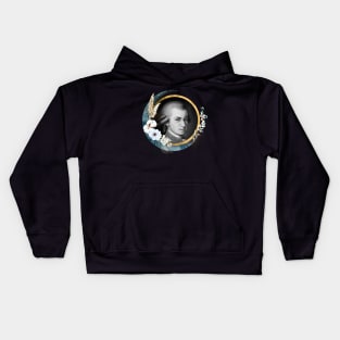 Wolfgang Amadeus Mozart Kids Hoodie